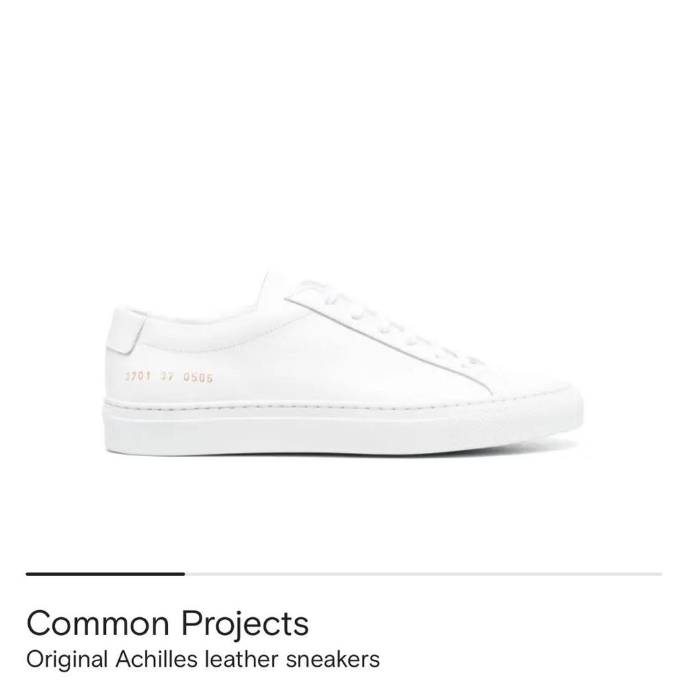 Common Projects Original Achilles White Sneakers
